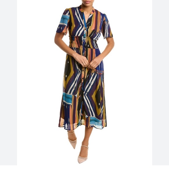 Donna Ricco Maxi dress multicolored - Picture 1 of 9